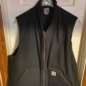 Black carhartt vest